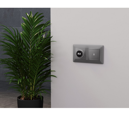 Накладка для терморегулятора электромеханического для теплого пола Ambrella Volt ALFA AP5058