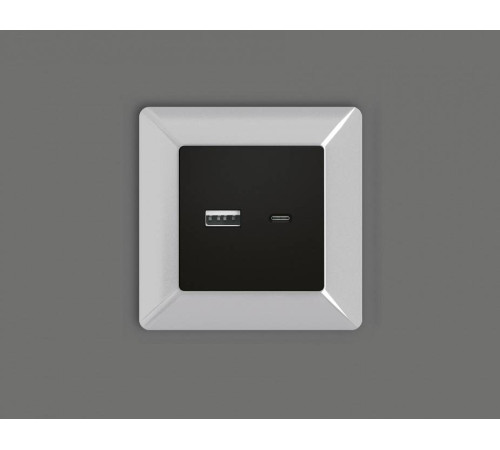 Накладка для розетки type A и C Ambrella Volt Quant AP8110