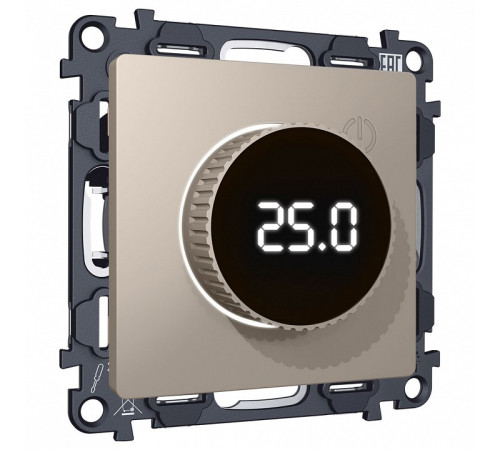 Терморегулятор электромеханический для теплого пола без рамки Ambrella Volt ALFA MA365810