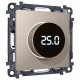 Терморегулятор электромеханический для теплого пола без рамки Ambrella Volt ALFA MA365810