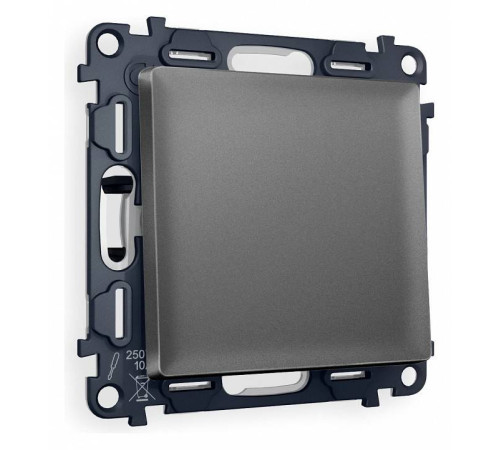 Выключатель проходной одноклавишный Ambrella Volt Quant MA651020