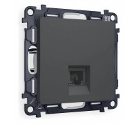 Розетка Ethernet RJ-45 и со шторками, без рамки Ambrella Volt Quant MA912010