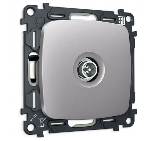 ТВ-розетка оконечная без рамки Ambrella Volt OMEGA MO513005