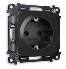 Розетка с заземлением, без рамки Ambrella Volt Quant MO806010
