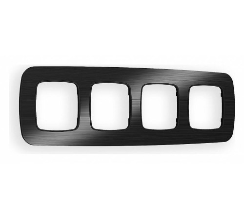 Рамка на 4 поста Ambrella Volt Radian Металл OF580504