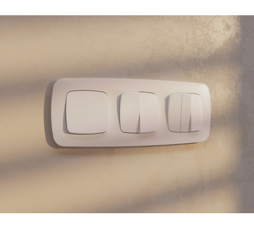 Клавиша для выключателя одноклавишного Ambrella Volt Quant OP2010