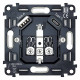 Механизм розетки с заземлением и 2хUSB type A и C Ambrella Volt Quant VM160