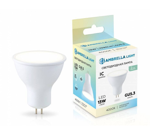 Лампа светодиодная Ambrella Light MR16 161304