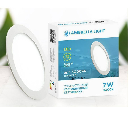 Встраиваемый светильник Ambrella Light DLR 300074