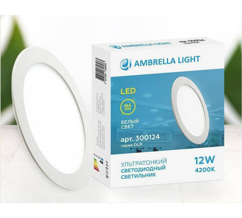 Встраиваемый светильник Ambrella Light DLR 300124