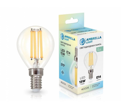Лампа светодиодная Ambrella Light G45 451534