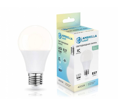 Лампа светодиодная Ambrella Light A60 601204
