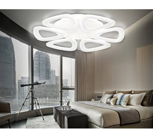 Потолочная светодиодная люстра Ambrella light FA FA4518 108 Вт с пультом FA4518