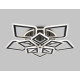 Потолочная люстра Ambrella Light FA FA8915