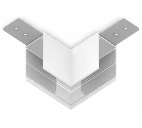 Соединитель угловой L-образный для треков накладных Ambrella Light GL GL1031
