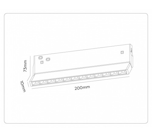 Накладной светильник Ambrella Light TRACK SYSTEM GL2360
