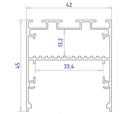 Короб накладной Ambrella Light Profile System GP GP3050AL