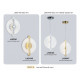 Накладной светильник Ambrella Light LH LH31141