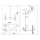 Люстра на штанге Ambrella Light HIGH LIGHT LH55353