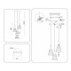 Подвесной светильник Ambrella light LH LH58112