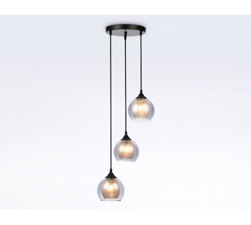 Подвесной светильник Ambrella light TR TR3541 1xE27 белый/золото TR3541