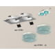 Встраиваемый светильник Ambrella light XC GX53 XC7635023