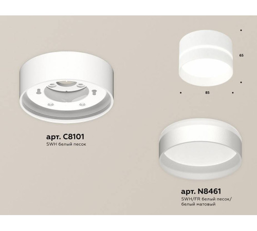 Накладной светильник Ambrella Light XS XS8101020