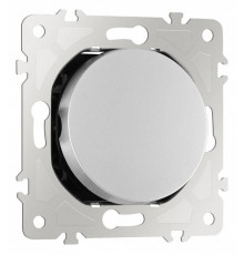 Выключатель проходной одноклавишный без рамки Arte Milano 202 202.32-1.silver