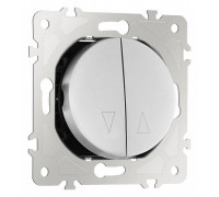 Выключатель для жалюзи без рамки Arte Milano 202 202.38-2.silver