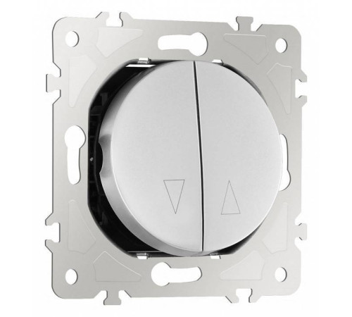 Выключатель для жалюзи без рамки Arte Milano 202 202.38-2.silver