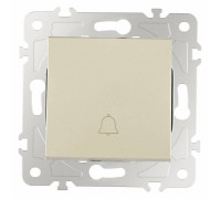 Кнопка звонка без рамки Arte Milano 203 203.36-1.shampan