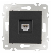 Розетка Ethernet RJ-45 без рамки Arte Milano am-203 203.45-1.black