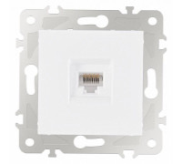 Розетка Ethernet RJ-45 без рамки Arte Milano am-203 203.45-1.white