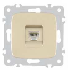 Розетка Ethernet RJ-45 без рамки Arte Milano am-205 205.45-1.shampan