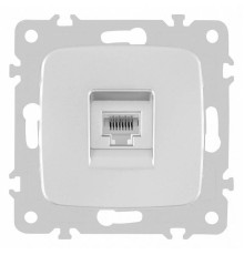 Розетка Ethernet RJ-45 без рамки Arte Milano am-205 205.45-1.silver