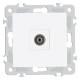 ТВ-розетка без рамки Arte Milano am-206 206.43-1.white
