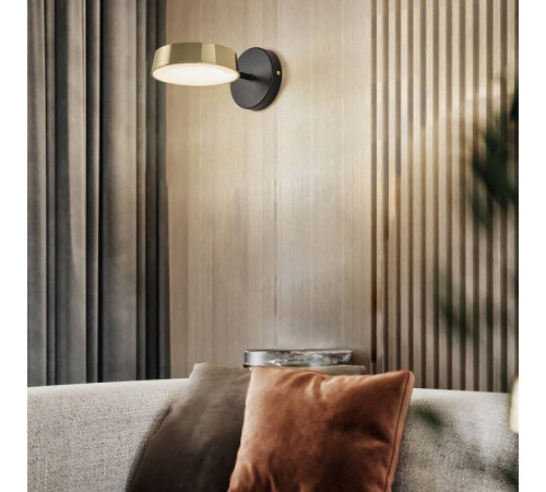 Бра Arte Milano Ferrara-71079 271079/1B BK/GD