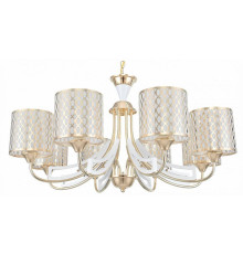Подвесная люстра Arte Milano Florentia-3387 303387/8 Wh/Gd
