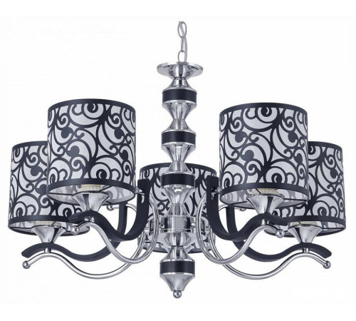 Подвесная люстра Arte Milano Florentia-4957 304957/5 Bk/Ni