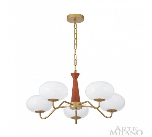 Подвесная люстра Arte Milano AM-Napoli 310166/D680/5 BS/WD