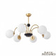 Люстра на штанге Arte Milano AM-Napoli 312066/D850/6 BS/BK