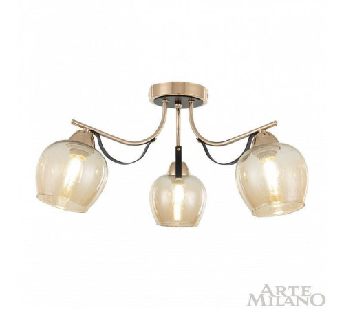 Потолочная люстра Arte Milano AMALFI-322306 322306/3 FG+BK