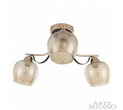 Потолочная люстра Arte Milano AMALFI-322306 322306/3 FG+BK