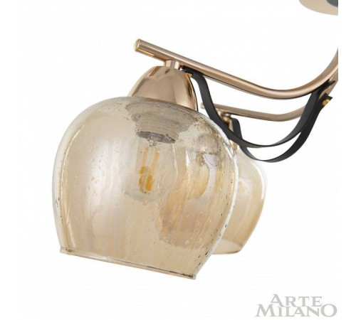 Потолочная люстра Arte Milano AMALFI-322306 322306/5 FG+BK