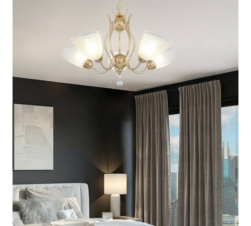 Подвесная люстра Arte Milano Amalfi-5816 5 ламп 335816/5 FGD