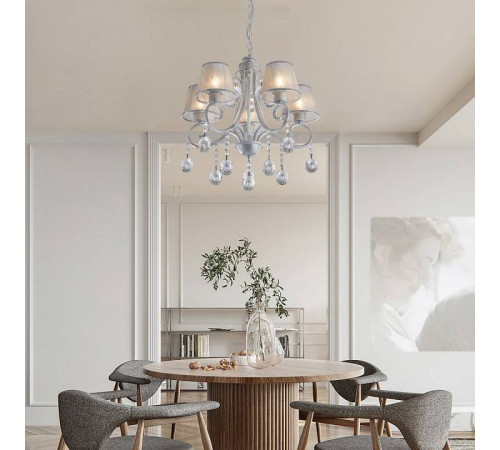 Люстра на штанге Arte Milano Amalfi-7146 337146/5 WT+SL