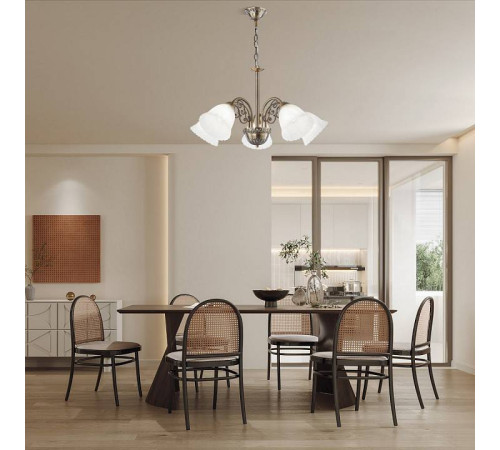 Подвесная люстра Arte Milano Amalfi-8544 5 ламп 338544/5 AB