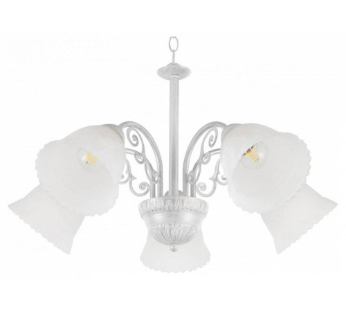 Подвесная люстра Arte Milano Amalfi-8544 5 ламп 338544/5 WT+SL