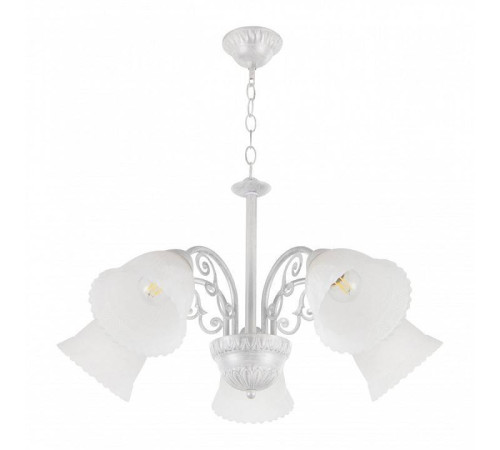 Подвесная люстра Arte Milano Amalfi-8544 5 ламп 338544/5 WT+SL