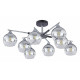 Люстра на штанге Arte Milano Napoli 339354/8 CR+BK